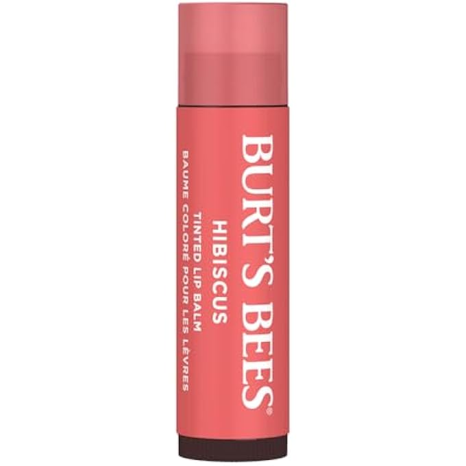 Burt's Bees BURTS BEES TINTED LIP BALM - HIBISCUS FOR UNISEX - 0.15 OZ, 4.25 G - Image 1